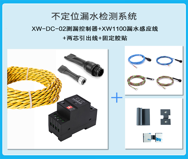 【机房漏水检测】漏水绳+漏水报警模块+配件