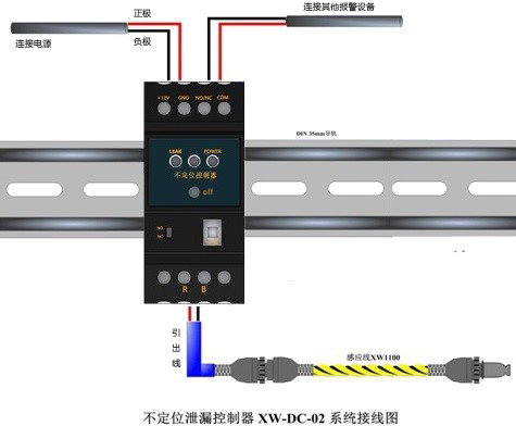 漏水控制器是如何控制漏水感应线的？
