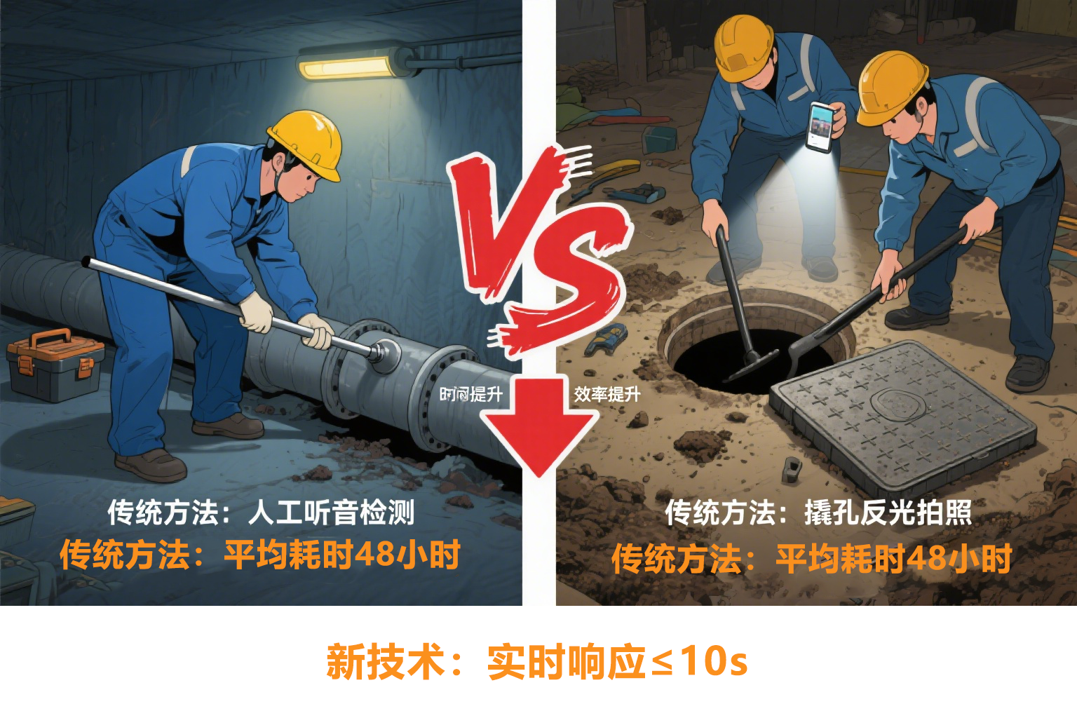 智能检测技术守护城市“生命线”：供水管道安全运行新方案