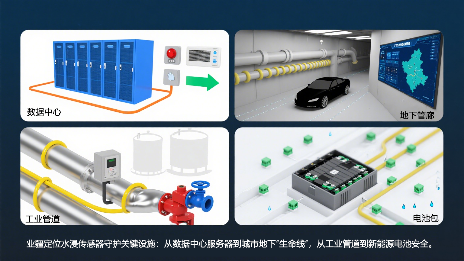业疆智能：定位水浸传感器驱动漏水监测进入主动防护时代