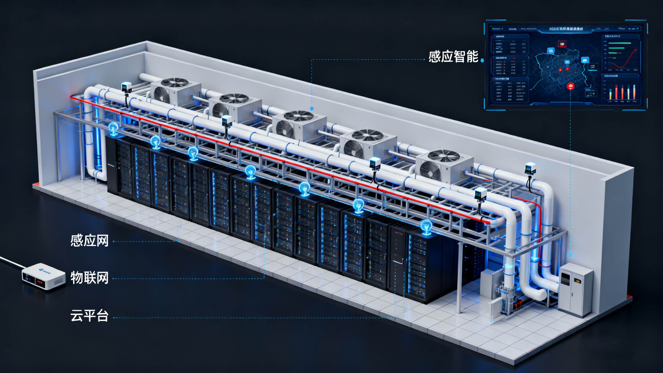 物联网水浸传感器的业疆方案：精准感知，智能预警