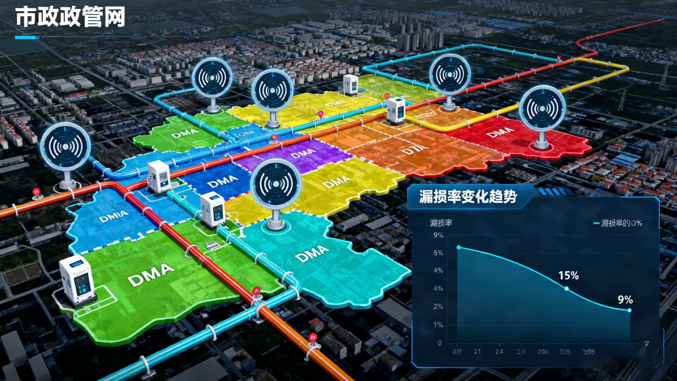 构建全方位漏水检测方案:从智能感知到成本优化,业疆智能守护每一滴水 构建全方位漏水检测方案:从智能感知到成本优化,业疆智能守护每一滴水