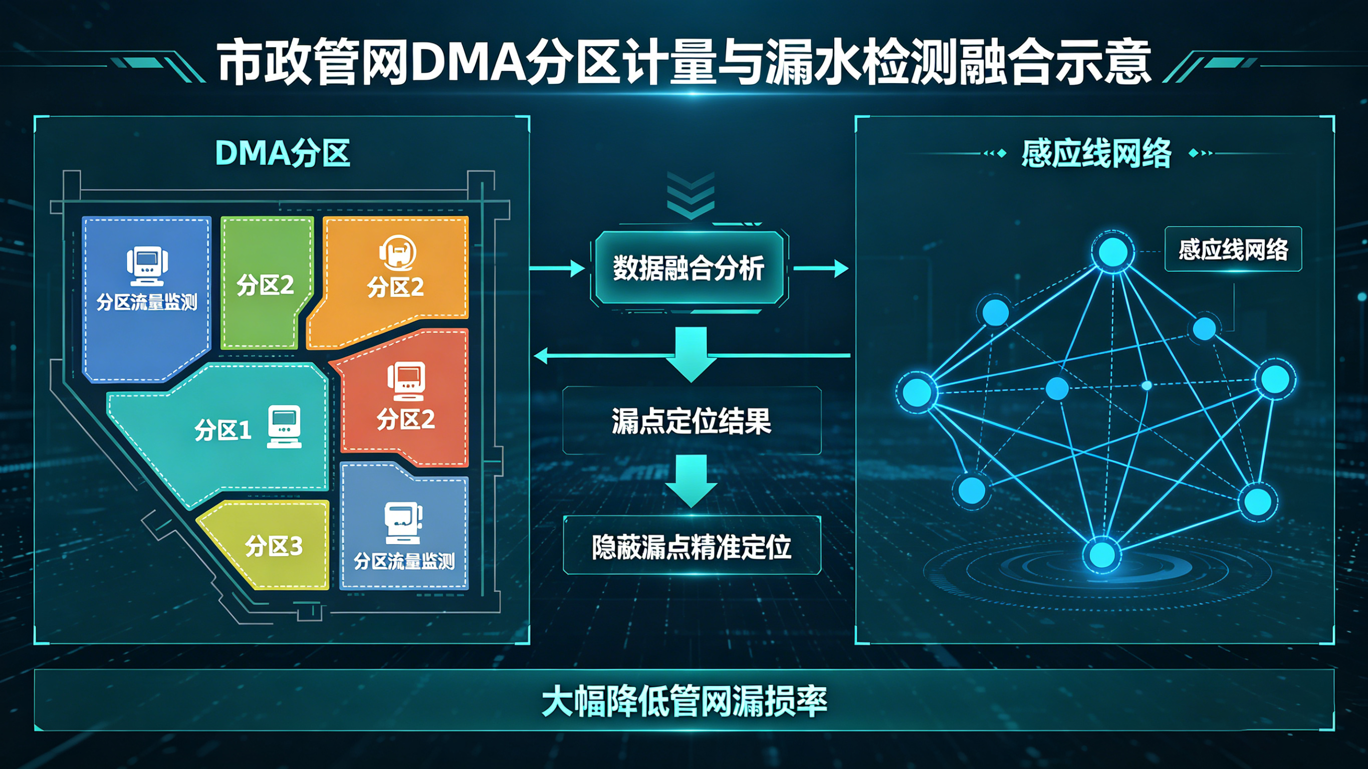 工业漏水检测查漏测漏水：业疆螺旋感应线技术让漏点无处遁形