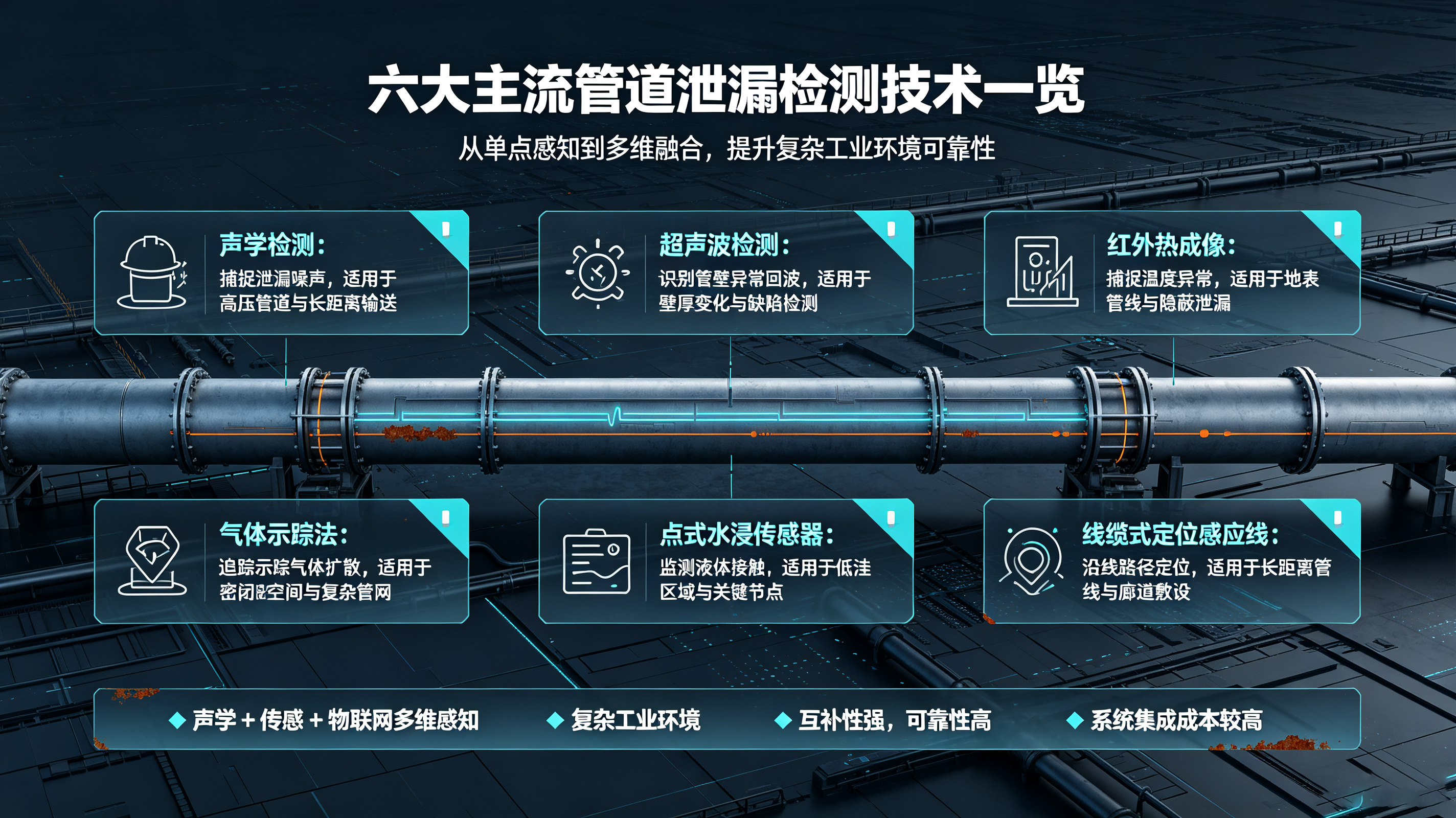 跑冒滴漏每年吞噬百万利润？工业漏水检测的智能化破局之路