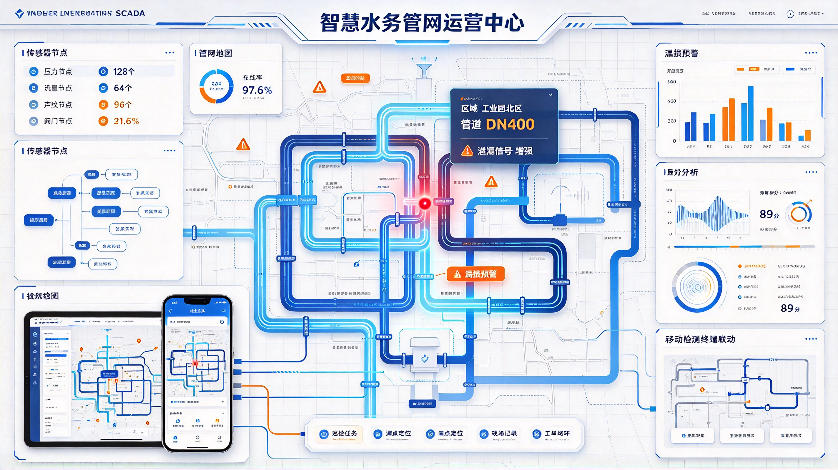 精准查漏 智慧护水——东莞业疆智能守护莞邑工业管网安全